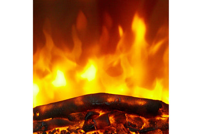 Kogan SmarterHome™ 2000W Electric Fireplace Heater with Log Effect