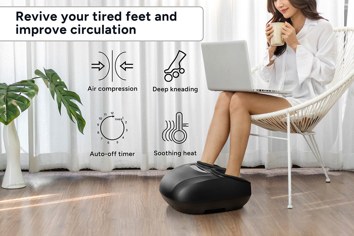 Kogan Heated Shiatsu Foot Massager