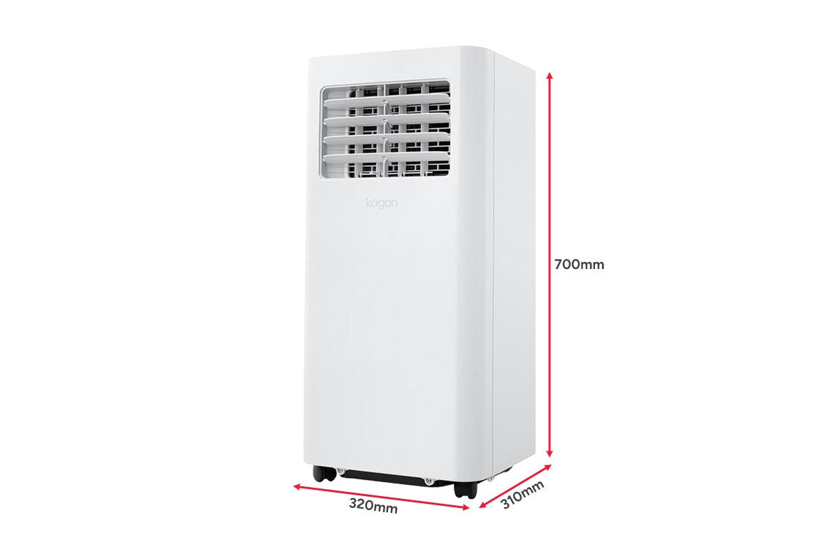 Kogan SmarterHome™ 2.6kW Portable Air Conditioner (9,000 BTU)