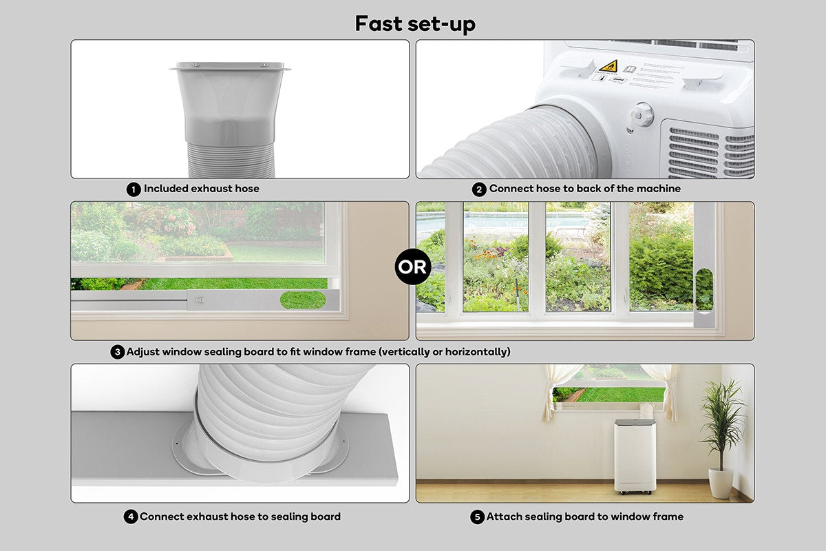 Kogan SmarterHome™ 3.5kW Portable Air Conditioner (12,000 BTU)