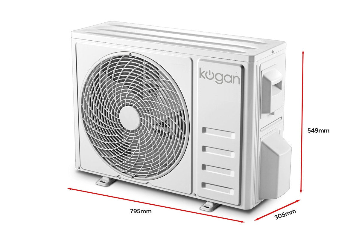 Kogan SmarterHomeâ„¢ 2.6kW Inverter Split System Air Conditioner (Reverse Cycle)