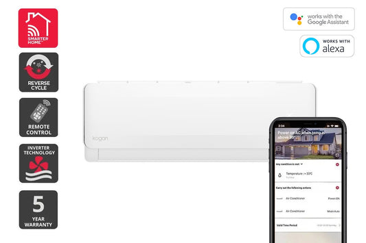Kogan SmarterHome™ 5.2kW Inverter Split System Air Conditioner (Reverse Cycle)