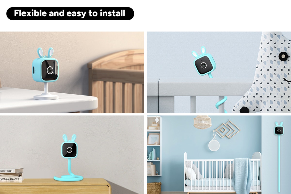 Kogan SmarterHome™ 3MP Smart Baby Monitor Security Camera