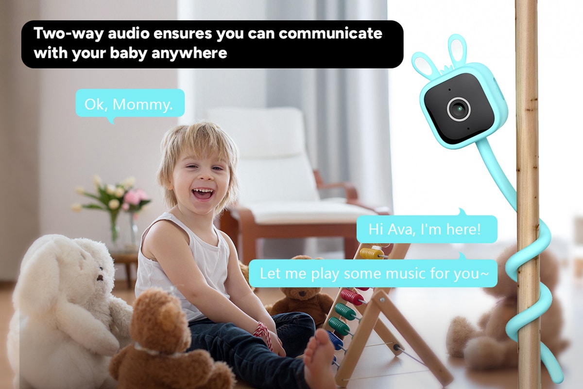 Kogan SmarterHome™ 3MP Smart Baby Monitor Security Camera