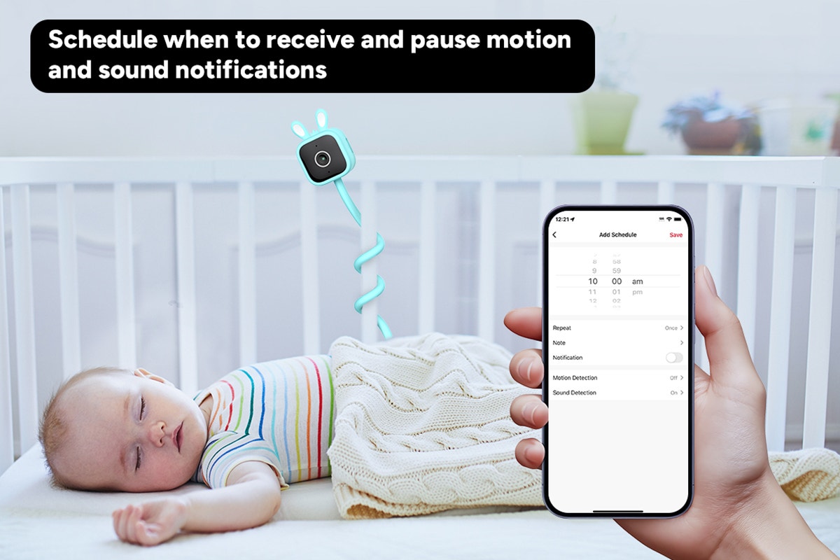 Kogan SmarterHome™ 3MP Smart Baby Monitor Security Camera