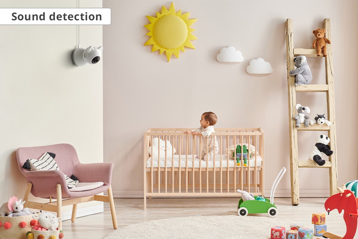 Kogan SmarterHomeâ„¢ Pan & Tilt Smart Baby Monitor Security Camera