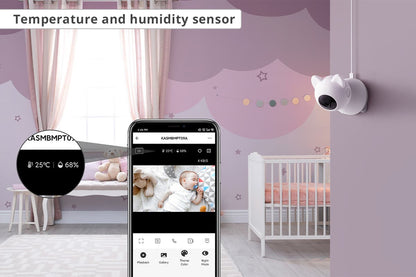 Kogan SmarterHomeâ„¢ Pan & Tilt Smart Baby Monitor Security Camera