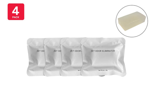 Kogan SmarterHome™ Automatic Self-Cleaning Smart Cat Litter Box Deodoriser (4 Pack)