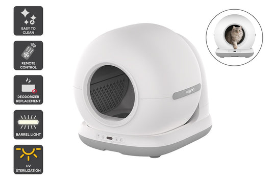 Kogan SmarterHome™ Automatic Self-Cleaning Smart Cat Litter Box