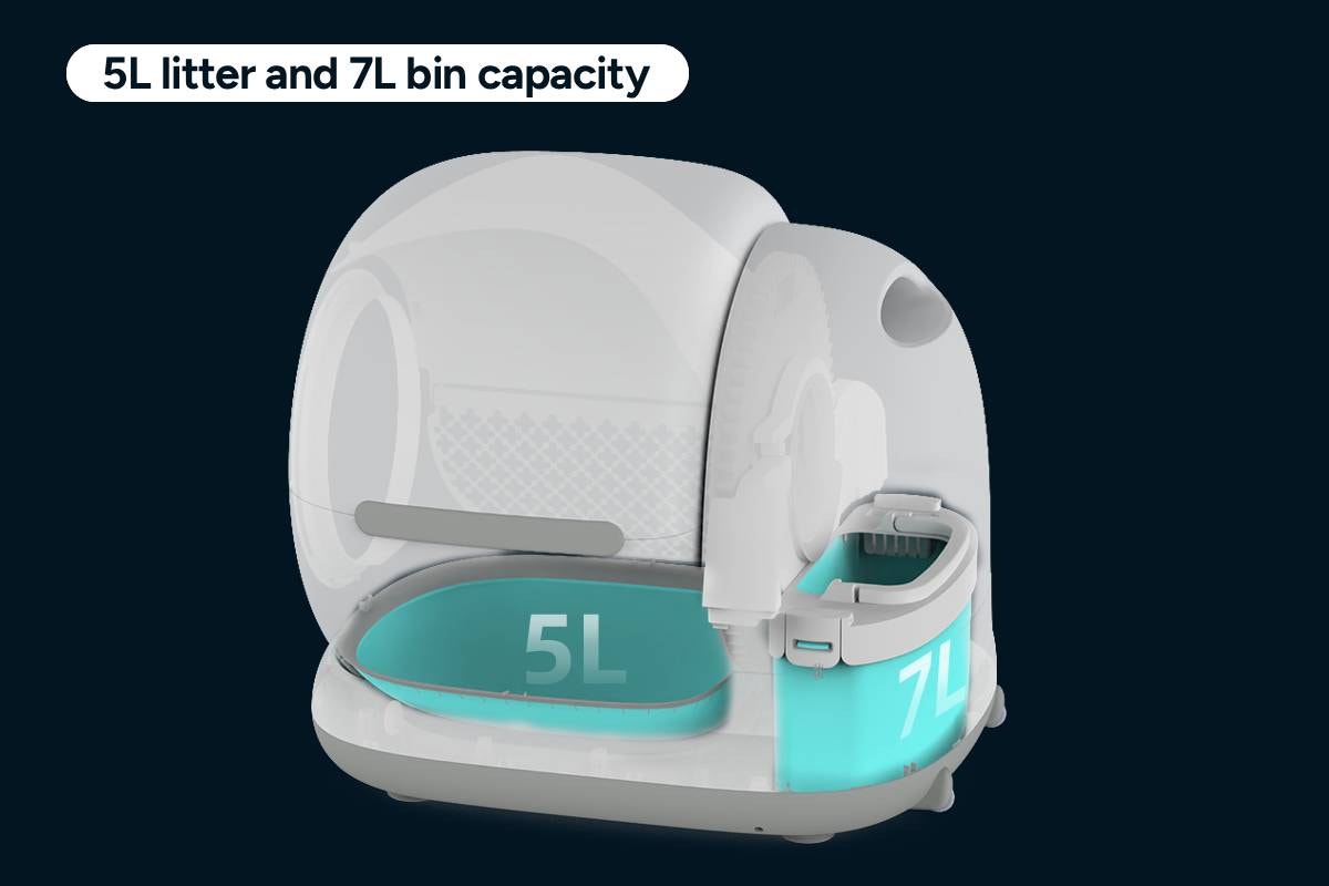 Kogan SmarterHome™ Automatic Self-Cleaning Smart Cat Litter Box