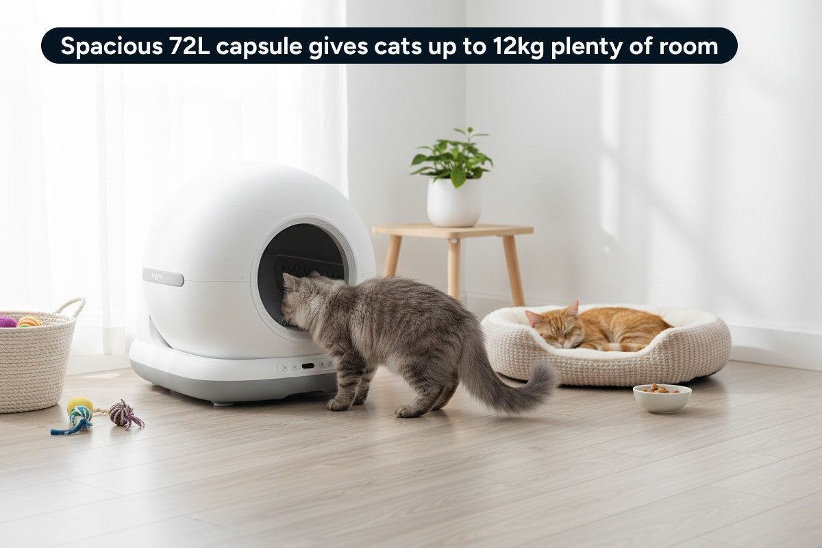 Kogan SmarterHome™ Automatic Self-Cleaning Smart Cat Litter Box