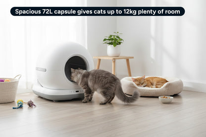 Kogan SmarterHome™ Automatic Self-Cleaning Smart Cat Litter Box
