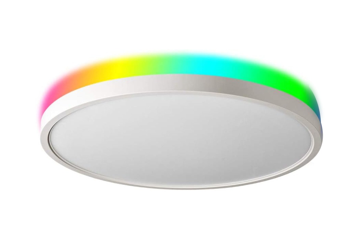 Kogan SmarterHomeâ„¢ LED RGBIC Ceiling Light  - Wi-Fi)