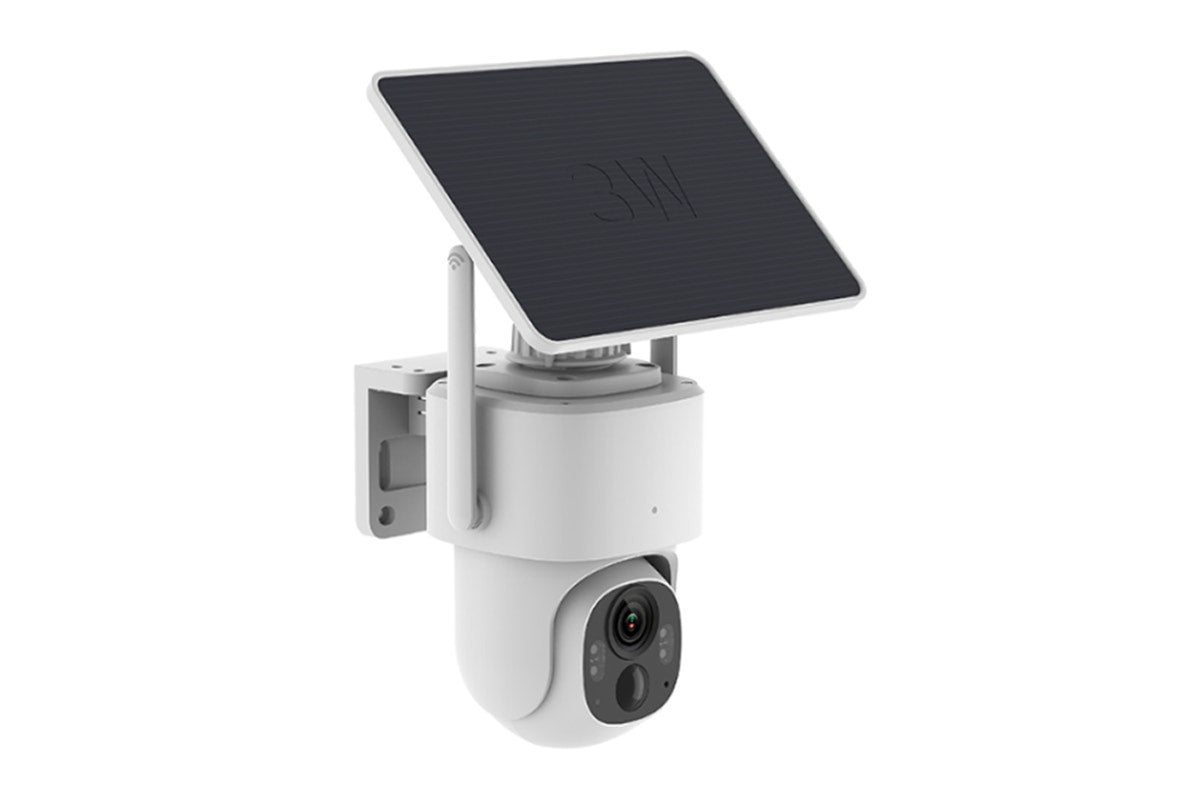 Kogan SmarterHome™ 3MP Outdoor Battery Powered Pan and Tilt Security Camera with Spotlight