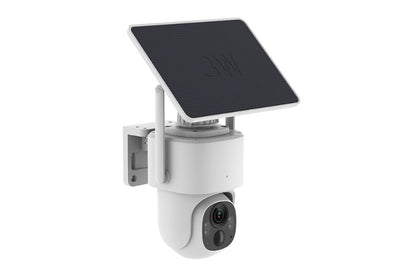 Kogan SmarterHome™ 3MP Outdoor Battery Powered Pan and Tilt Security Camera with Spotlight