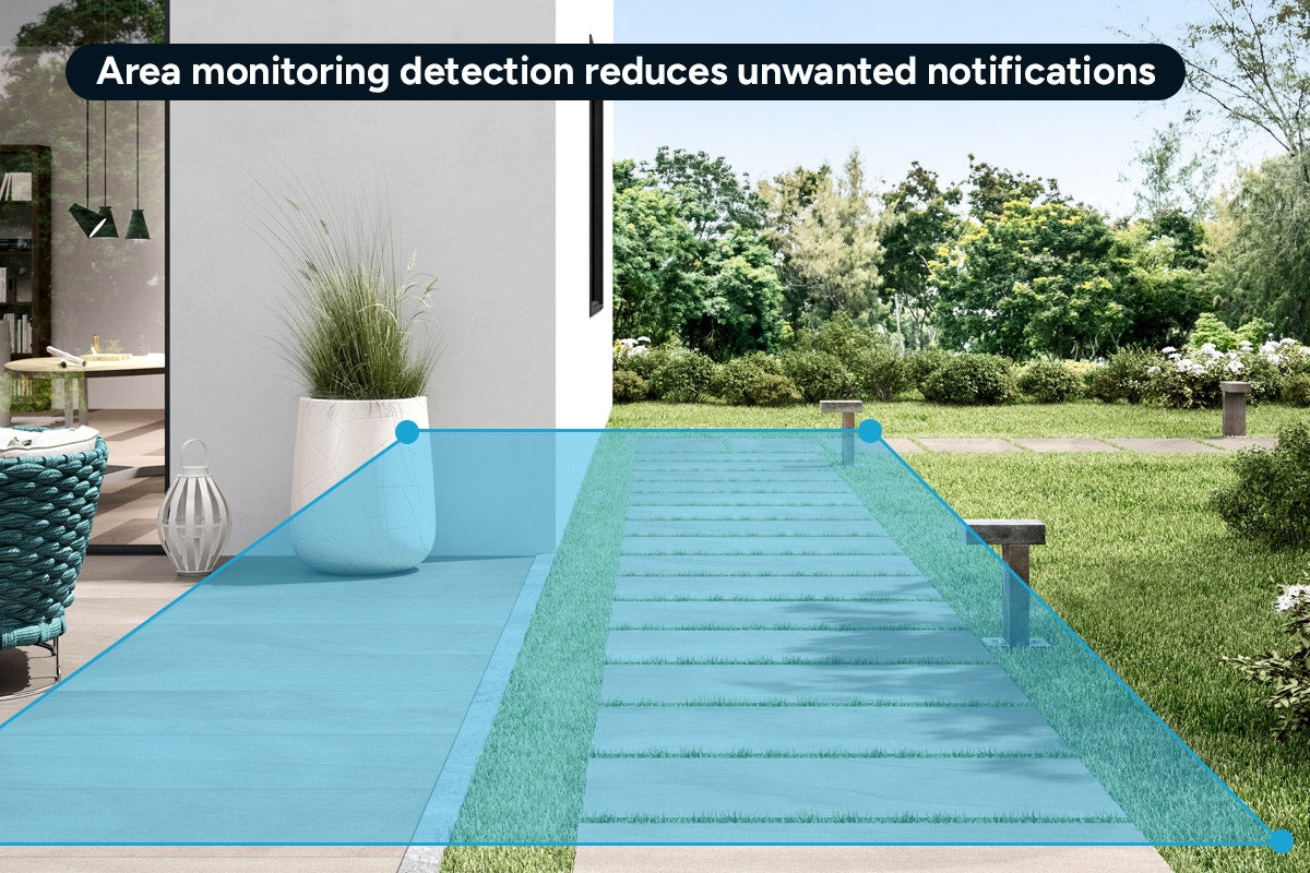 Kogan SmarterHome™ 3MP Outdoor Battery & Solar Powered Wireless Security Camera with Spotlight