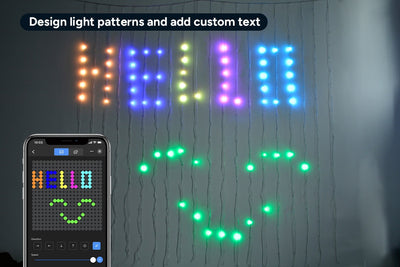 Kogan SmarterHome  540 LED RGBIC Curtain Light