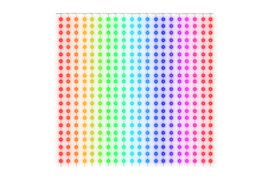 Kogan SmarterHome™ 540 LED RGBIC Curtain Light