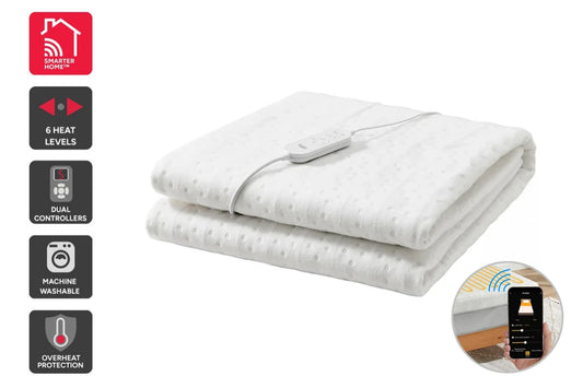 Kogan SmarterHome™ Electric Fitted Blanket (King)