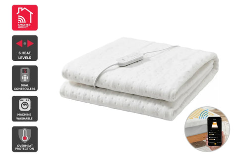 Kogan SmarterHome™ Electric Fitted Blanket (Queen) - Auzzistore