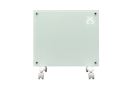 Kogan SmarterHome™ 1500W Premium Glass Panel Heater (White)