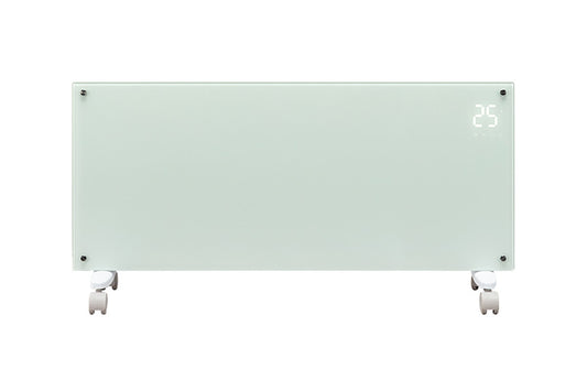 Kogan SmarterHome™ 2400W Premium Glass Panel Heater (White)