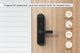 Premium SmarterHome Wi-Fi Fingerprint Video Smart Lock with Monitor – view 4