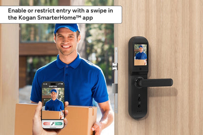 Premium SmarterHome Wi-Fi Fingerprint Video Smart Lock with Monitor