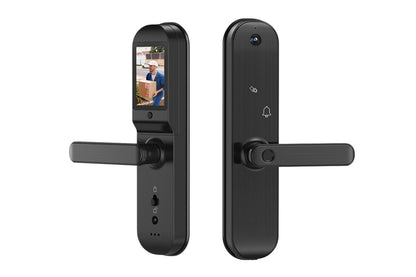Premium SmarterHome Wi-Fi Fingerprint Video Smart Lock with Monitor