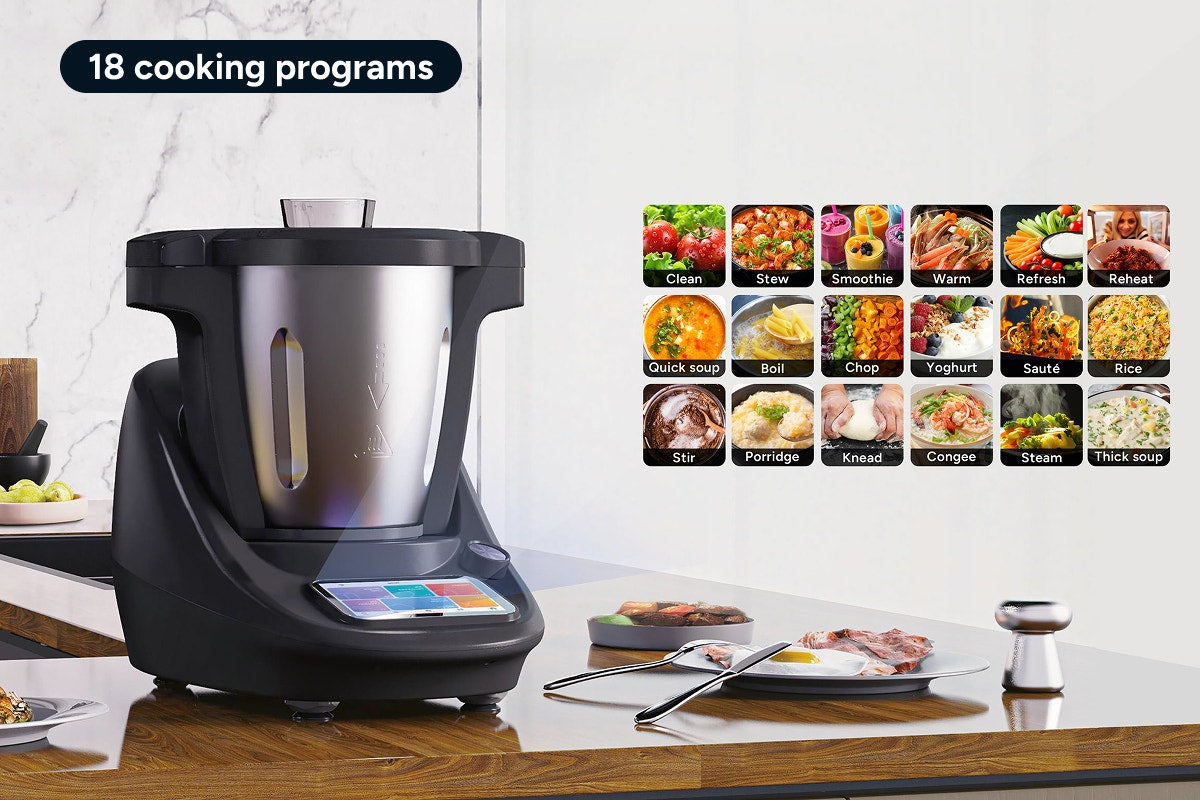 Kogan SmarterHome™ ThermoBlend All-In-One Food Processor & Cooker