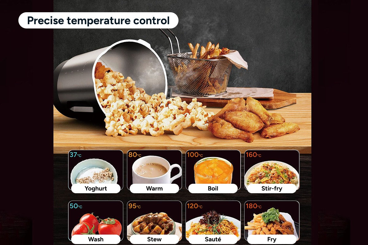 Kogan SmarterHome™ ThermoBlend All-In-One Food Processor & Cooker