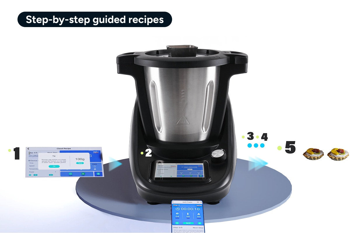 Kogan SmarterHome™ ThermoBlend All-In-One Food Processor & Cooker