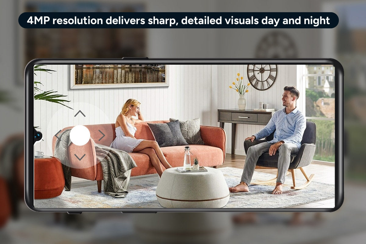 Kogan SmarterHome™ 4MP PTZ Motion Tracking Security Camera