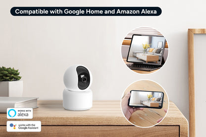 Kogan SmarterHome™ 4MP PTZ Motion Tracking Security Camera