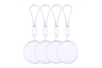 Premium Smart Tag Tracker for Google's Find My Device - 4 Pack