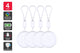 Kogan Smart Tag Tracker for Google's Find My Device (4 Pack)