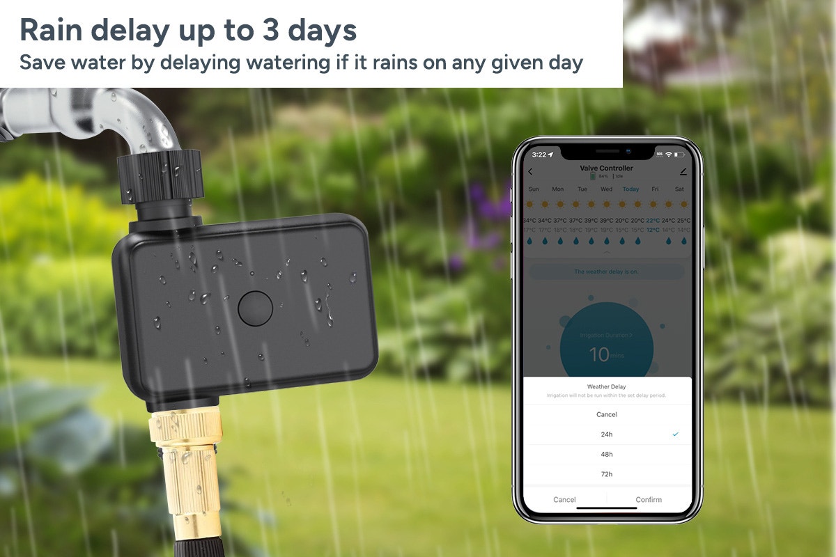 Kogan SmarterHome Wireless Garden Irrigation Water Timer