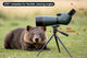 Kogan 25-75x70 Spotting Scope with Tripod and Phone Adapter Set