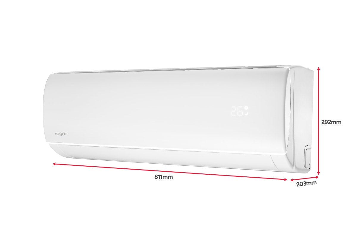 Kogan SmarterHome™ 2.6kW Inverter Split System Air Conditioner (Reverse Cycle)