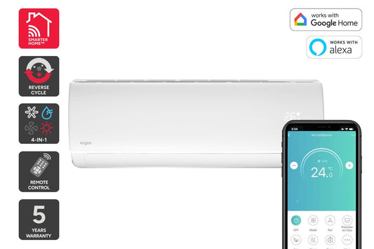 Kogan SmarterHome™ 3.5kW Inverter Split System Air Conditioner (Reverse Cycle)