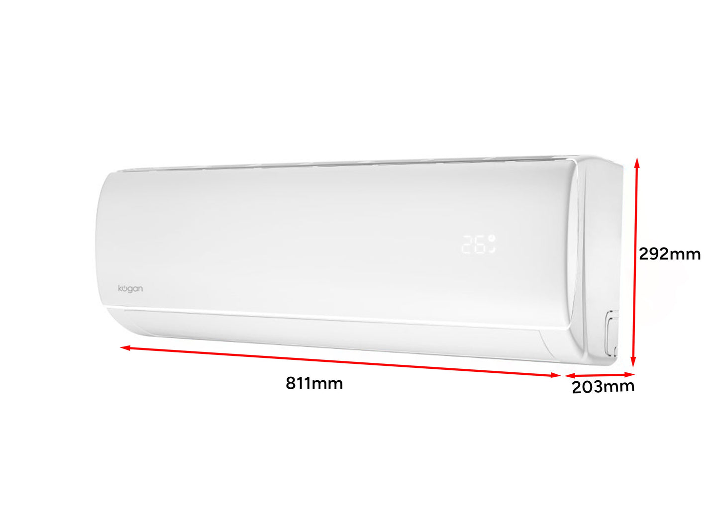 Kogan SmarterHome™ 3.5kW Inverter Split System Air Conditioner (Reverse Cycle)