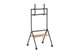 Kogan Studio TV Cart with Shelf for 37" - 86" TVs (Matte Black & Walnut)