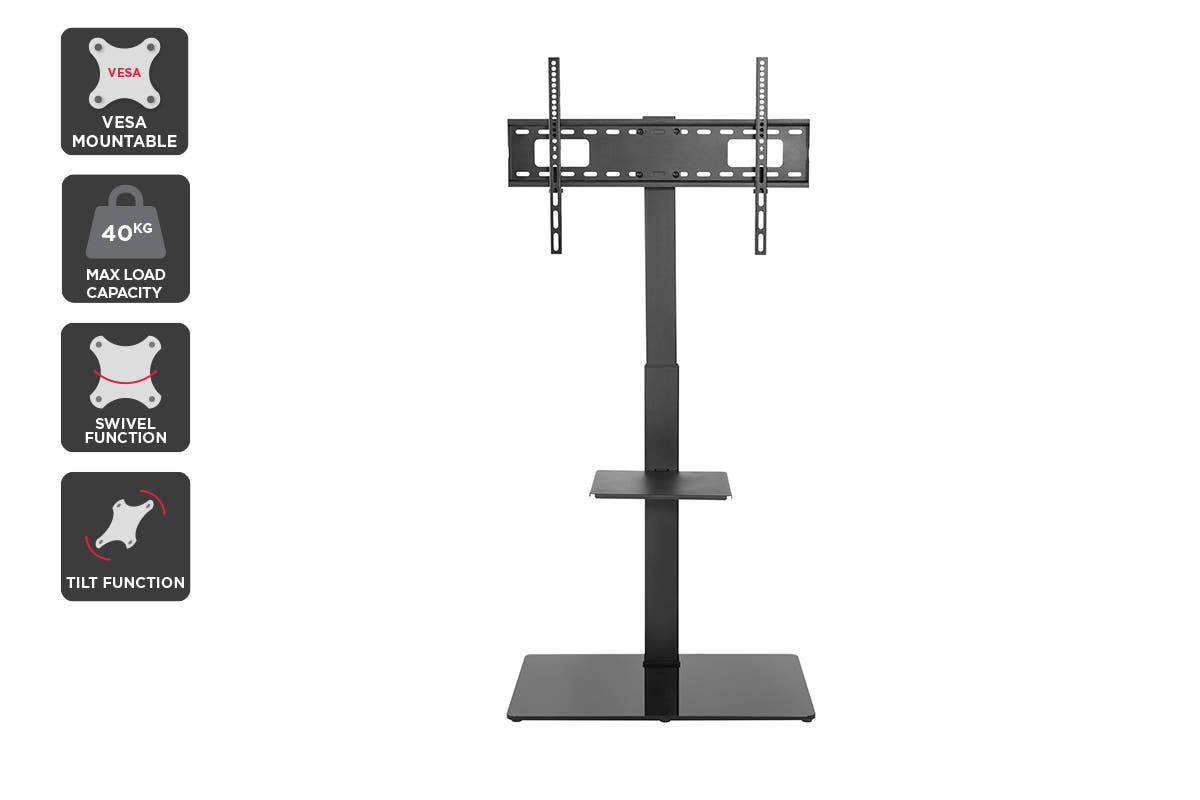 Kogan TV Stand Mount with Shelf for 37" to 70" TVs