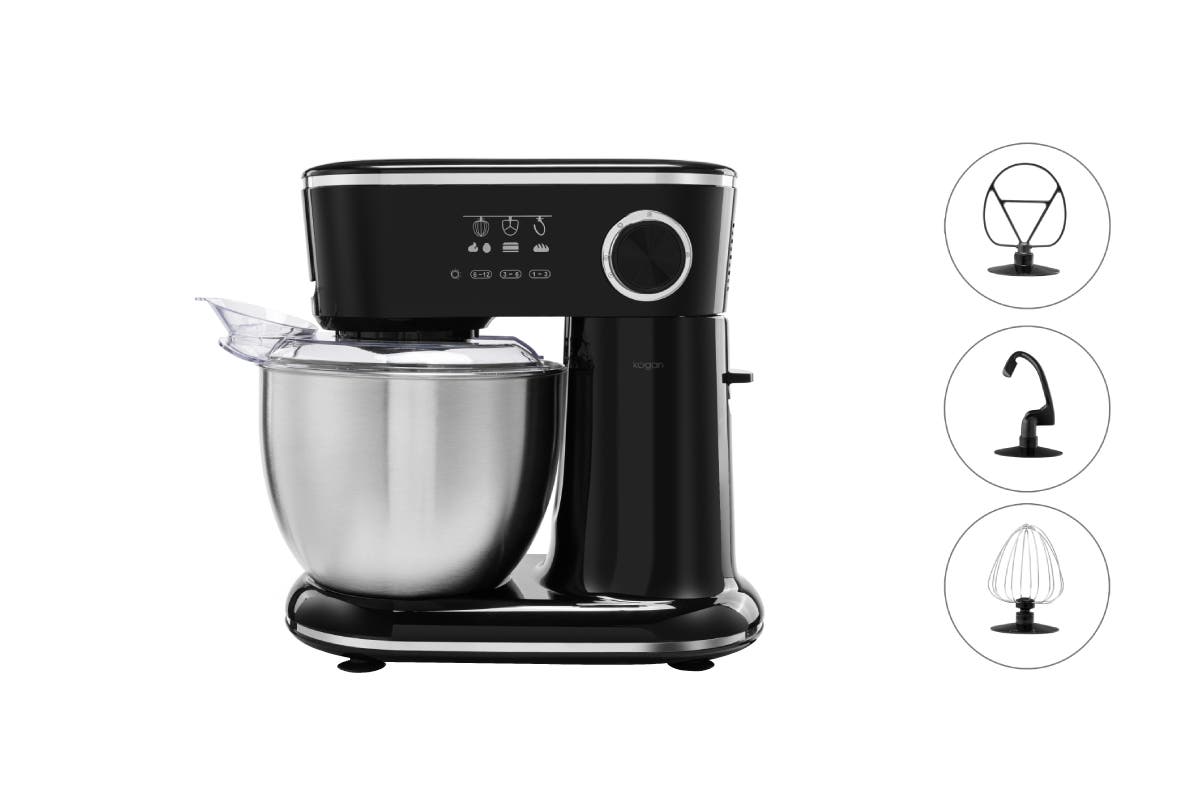 Kogan 600W Stand Mixer (Black)