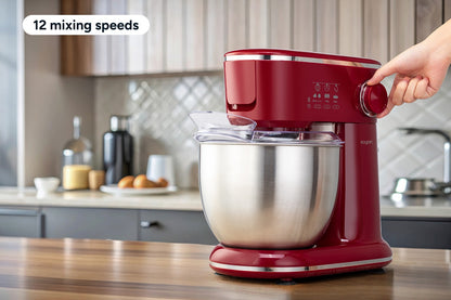 Kogan 5L Stand Mixer (Red)