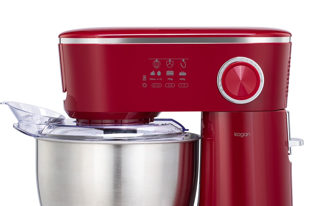 Kogan 5L Stand Mixer (Red)