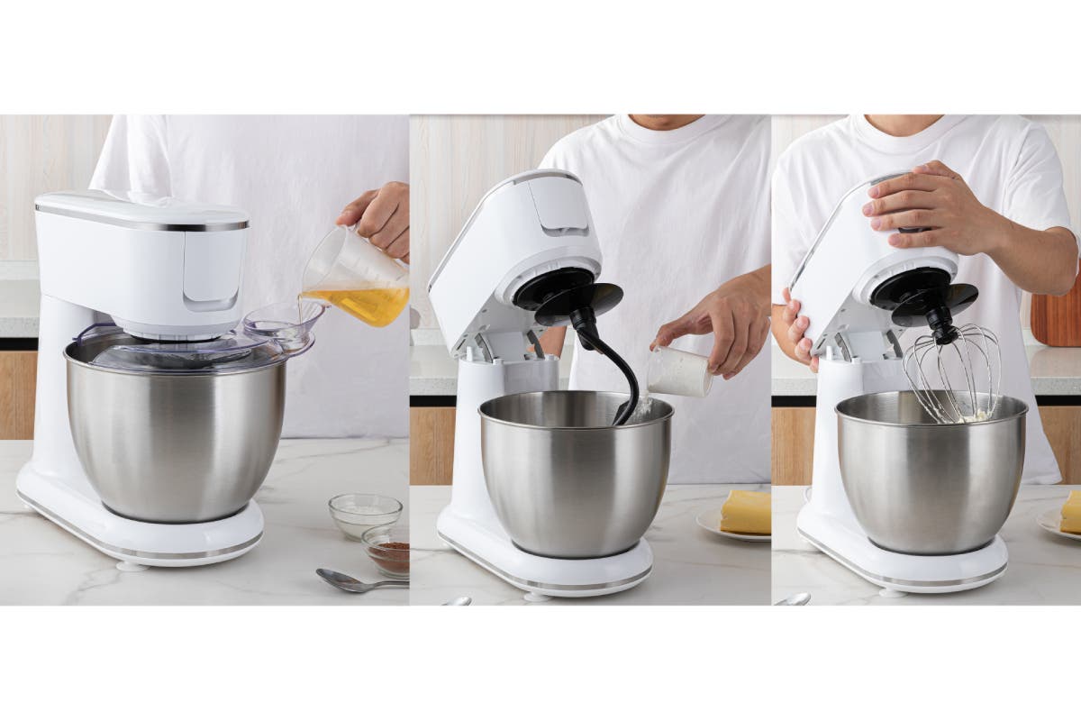 Kogan 600W Stand Mixer (White)