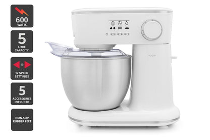 Kogan 600W Stand Mixer (White)