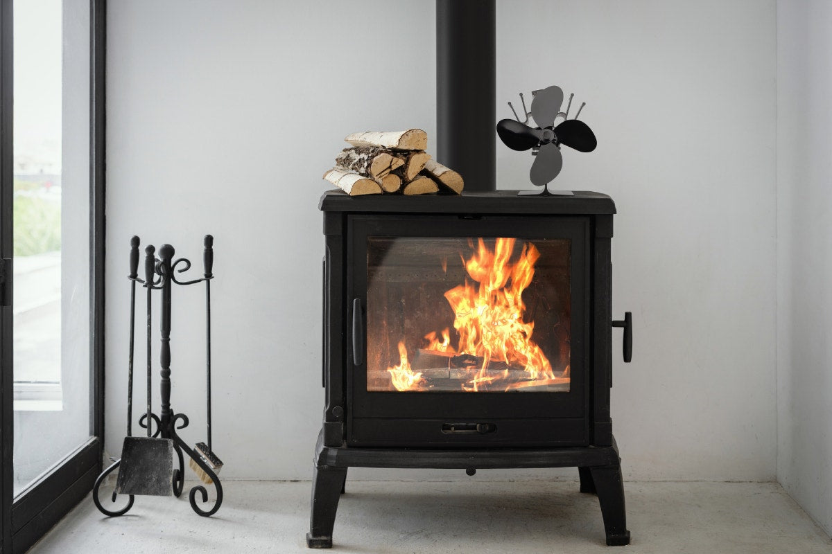 Kogan 4 Blade Fireplace and Wood Stove Fan