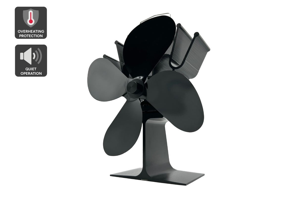 Kogan 4 Blade Fireplace and Wood Stove Fan